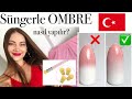 Süngerle ombre nasıl yapılır ? Neden olmuyor ? Protez tırnak tasarımı