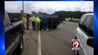 Wrong-way driver causes crash on I-275