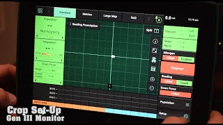 Precision Planting 20/20 Gen 3 Monitor - Crop Set Up