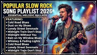 80s Slow Rock Memories 📻 Emotional Retro Rock Hits Collection |  Lonely Street Serenade