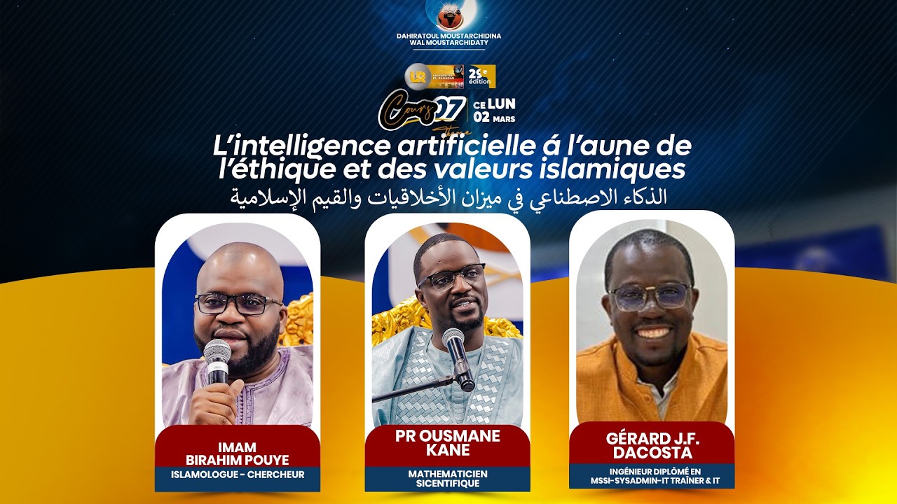 [🔴Direct] UR 2026 - L’intelligence artificielle à l’aune de l’éthique et des valeurs islamiques