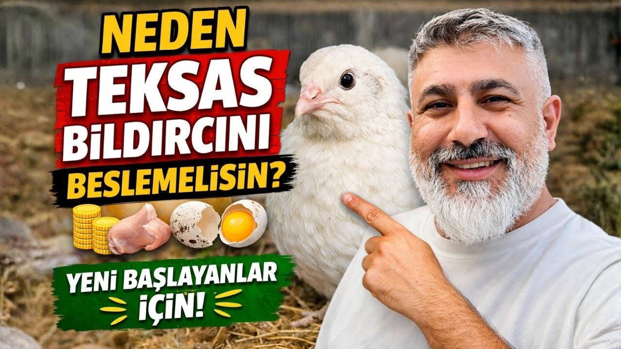 NEDEN TEKSAS BILDIRCINI BESLEMELİSİN?