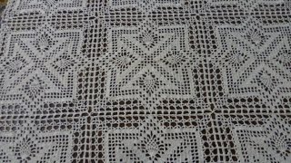 Я связал 9 мотивов новой скатерти/ I made 9 motives of a tablecloth. Я связал 9 мотивов новой скатерти/ I made 9 motives of a tablecloth.