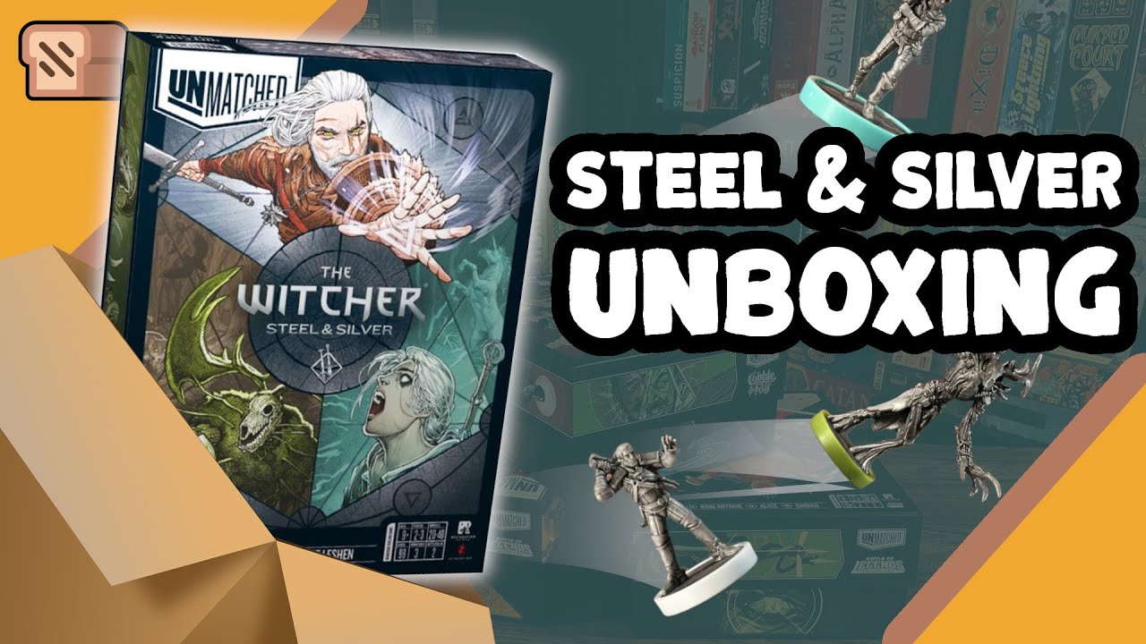 In-Depth Steel & Silver Witcher Set Unboxing!