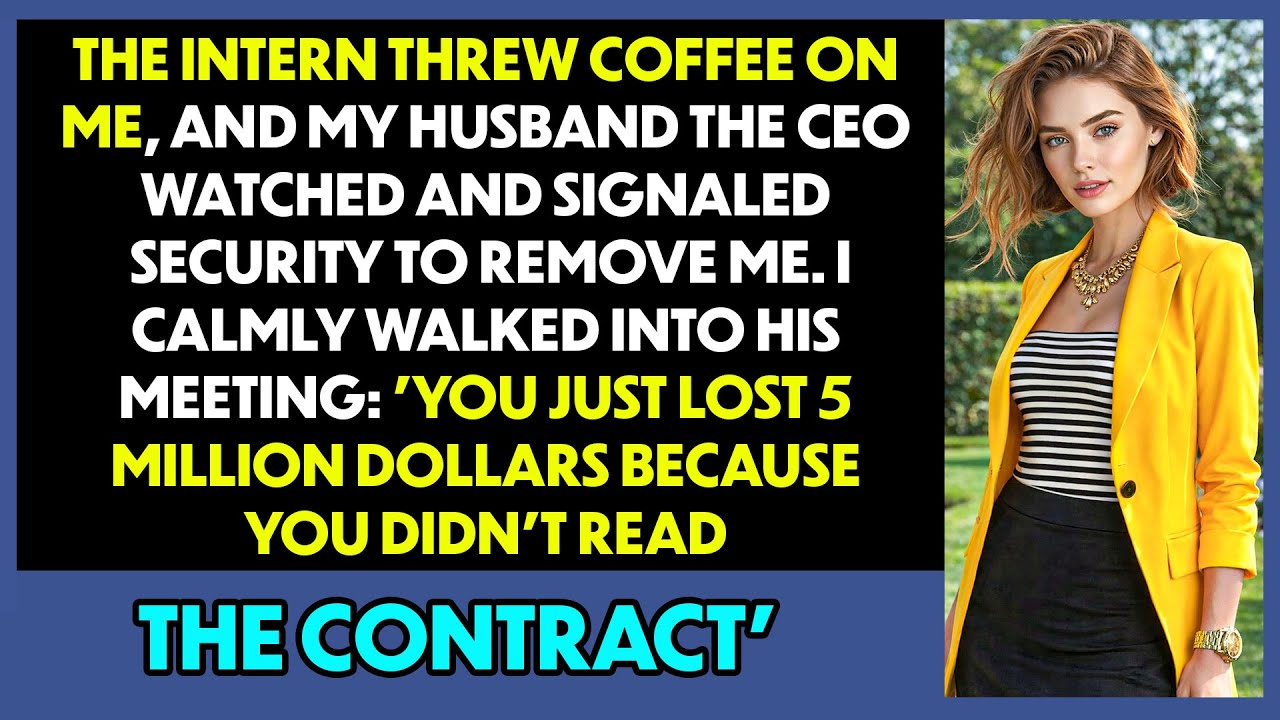 The Intern Threw Coffee On Me, Bragging The Ceo Is Her Husband. I Called Him: 'Come Get Her'