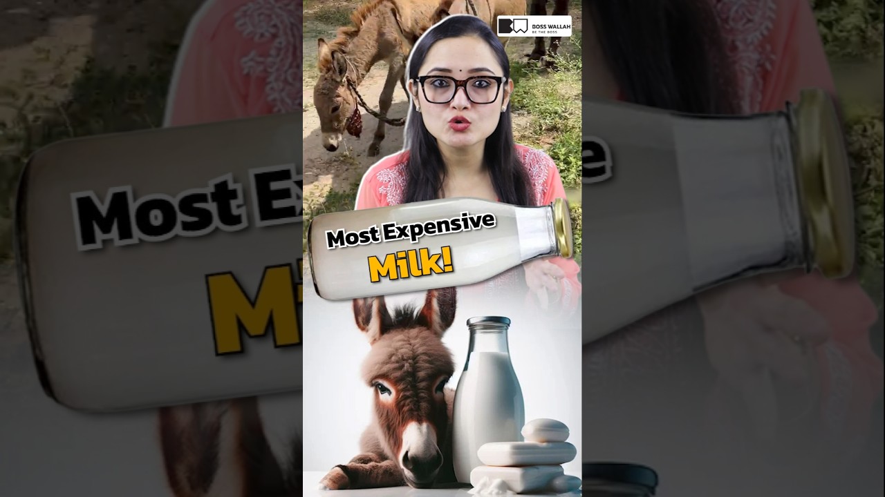 ₹5000 Per Litre! Donkey Milk Business Idea 🤑