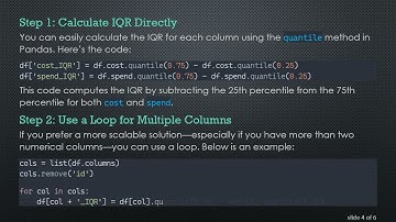Understanding IQR Calculation in Python