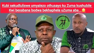 Kubi sekudluliswe umyalezo othusayo ku Zuma kushubile kwi MK bexabana bodwa bejikela uZuma😳[Zizwele]