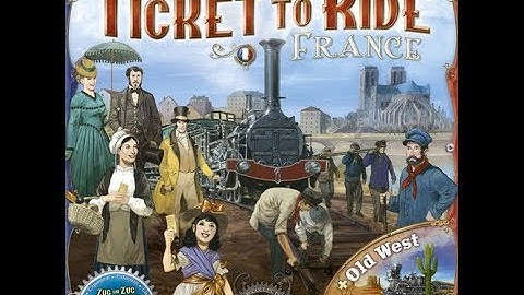 Dad vs Daughter - Ticket to Ride France and the Old West - Unboxing