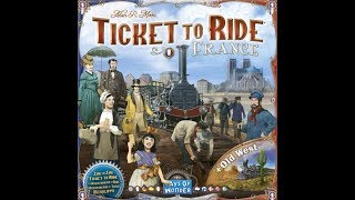 Dad vs Daughter - Ticket to Ride France and the Old West - Unboxing