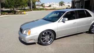 2001 Cadillac DeVille Dts on 22 inch velocity wheels