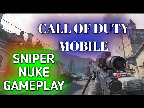 Sniper Nuke Gameplay - CALL OF DUTY MOBILE