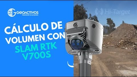 Cálculo de Volumen con SLAM - RTK V700s y Software Hi Lidar / Hi Target