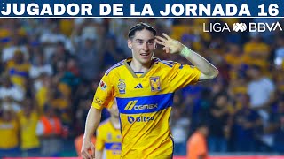 Jugador de la jornada 16 by LIGA BBVA MX 494 views 8 days ago 2 minutes, 32 seconds