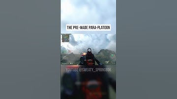 The pre-made para-platoon 🪂 #callofduty #dmz #warzone
