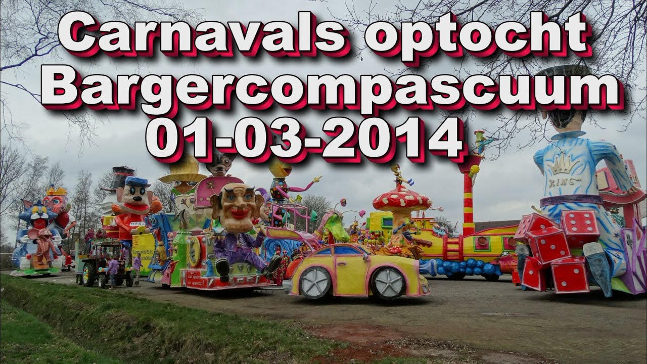 Carnavals optocht Bargercompascuum 01 03 2014
