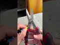 Double lever structure #Iron shears Delixi upgraded version #Iron scissors sharp and durable
