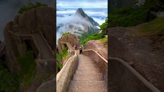 The magnificent Huangshan Mountain, CHINA 😱 #travel