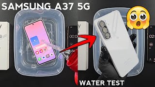 Samsung A37 5g Waterproof Test  Galaxy A37 Is Actually Waterproof Or Not