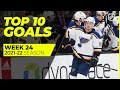 Top 10 Goals from Week 24 of the 2021-22 NHL Season