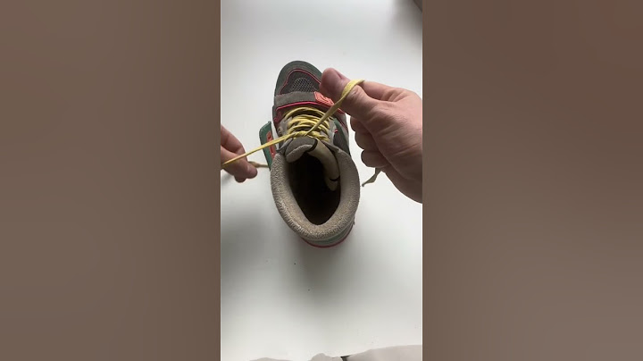 Faire ses lacets plus facilement 👟