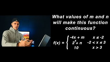 Find Constants for Piecewise Function Continuity - Grade 12 Advanced Functions