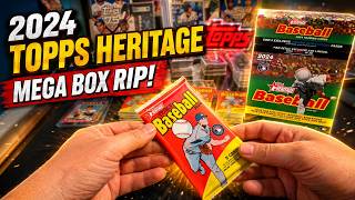 LIVE Opening 2024 Topps Heritage Baseball Cards