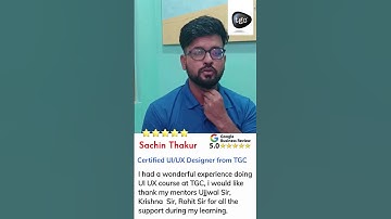 Real Stories, Real Success | UI UX Design Course Testimonials @ TGC India #tech #uiux #tgcindia
