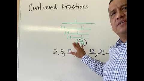 Continued FRACTIONS how to solve