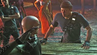 Hitman 3 - Agent 47 wins the Slapping Competition on Ambrose Island