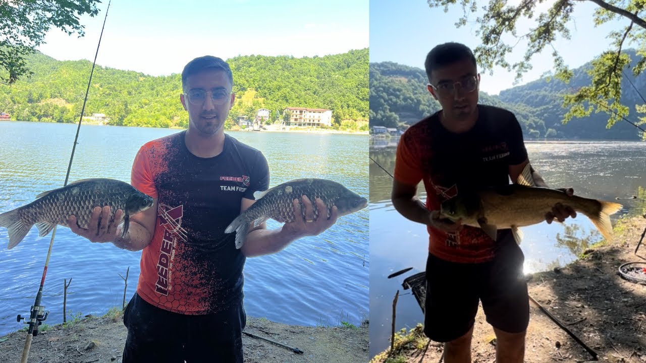 CARAŞI la METHOD și FITOFAGI la PLUTǍ. Pescuit pe BǍTRÂNA DUNǍRE intr-o locație excelentă