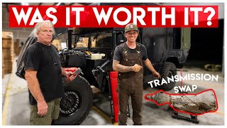 DIY Humvee Build : Humvee Transmission Swap
