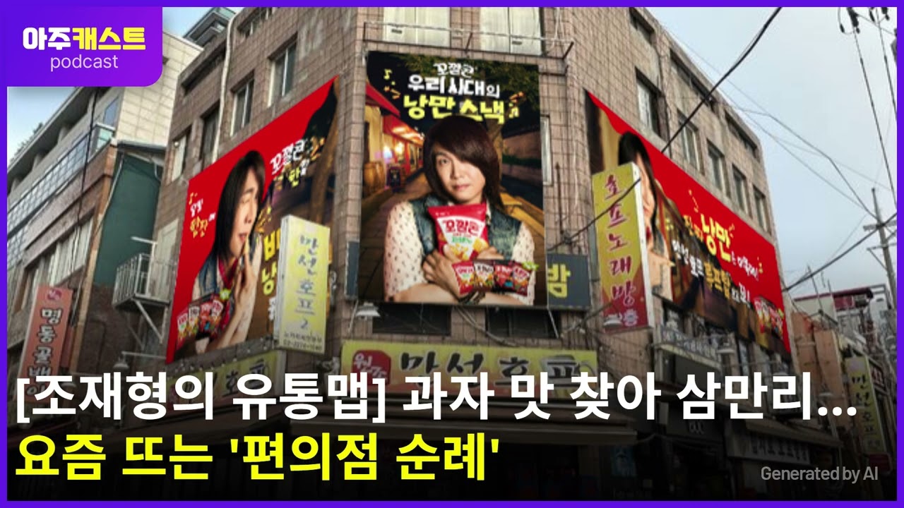 [조재형의 유통맵] 과자 맛 찾아 삼만리…요즘 뜨는 편의점 순례