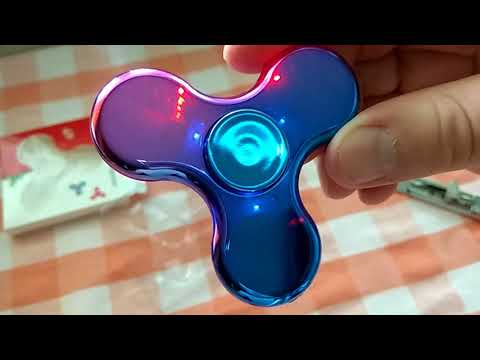 Светящийся музыкальный Bluetooth спиннер