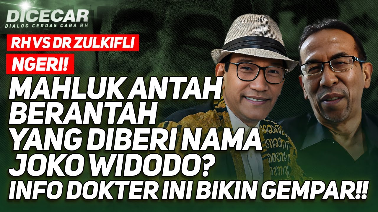 🔴LIVE! NGERI! MAHLUK ANTA BERANTAH YANG DIBERI NAMA JOKO WIDODO? INFO DOKTER INI BIKIN GEMPAR!!