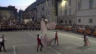 [4K]Coppia - Parissi/Travaglini - Porta Romana - XXXIII Palio degli Sbandieratori Ascoli Piceno 2023