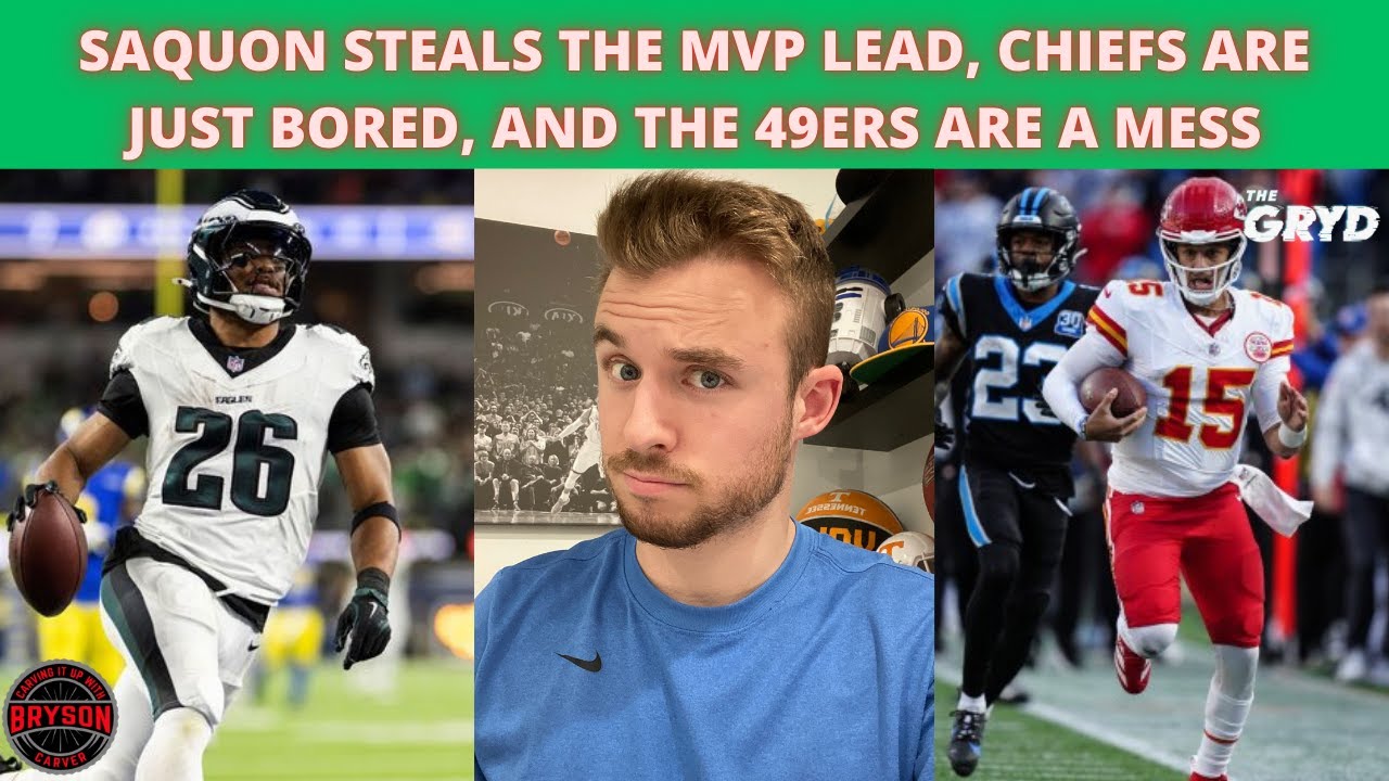Saquon Steals the MVP Lead, Chiefs are Just Bored, and the 49ers are a Mess