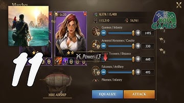 Misty Continent: Cursed Island Gameplay Walkthrough Part 11 - INDOMITABLE FORTRESS (Android, IOS)