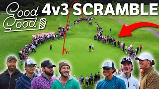 We Played A 4v3 Scramble W/ A Live Crowd In The UK