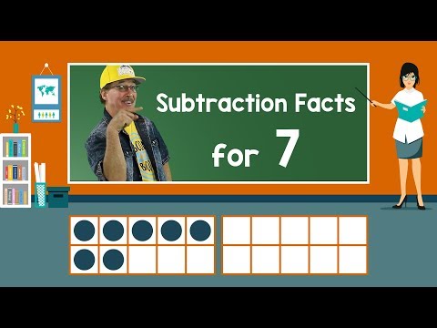 Practice Our Subtraction Facts for 7