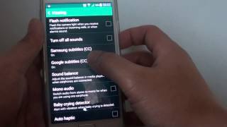 Samsung Galaxy S5: How to Google Subtitle Caption Text Size