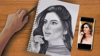 رسم سهل | تعليم رسم بريتا بطله مسلسل حياه قلبي بالرصاص بطريقه سهله | رسم بنات سهل للمبتدئين