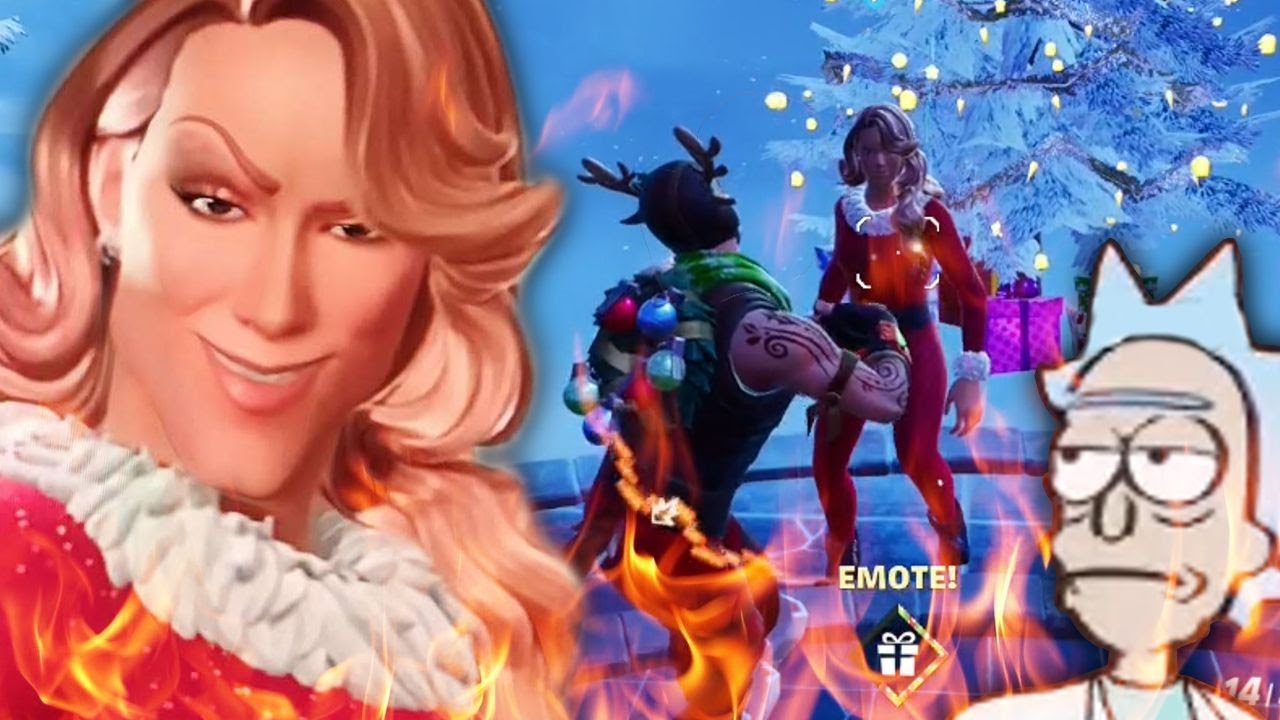 Fortnite but Mariah Carey HATES ME!!