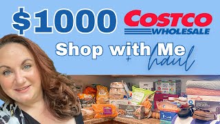 $1000 Costco Shop with Me & Haul
