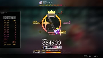 [DJMAX RESPECT V] Y ~Extended Mix~ - ND Lee 4B MX PERFECT PLAY 100.00%