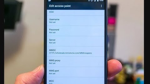 H2O Wireless APN Settings for Android
