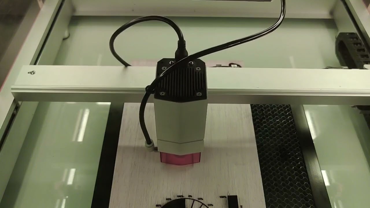 TOOCAA L2 Laser Engraver & Cutter (Y-axis Shake Test)