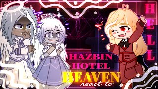 Heaven React to Hell // Gacha React // Hazbin Hotel