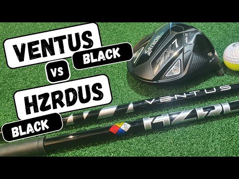 Ventus Velocore Black [7X] vs HZRDUS Black Gen 4 [6.5] - YouTube