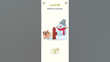 level 135 melt the snowman #hardlevel #dop2 ☃️⛄❄️🌡️🫠